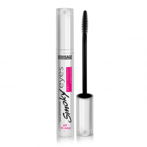Тушь для ресниц Smoky eyes LUXVISAGE черный  эффект умножения и удлинения