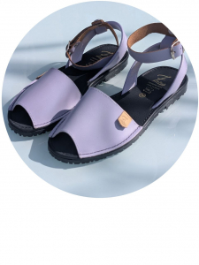 Босоножки от испанского производителя Ab.Zapatos 320-8 PC lila correas АКЦИЯ