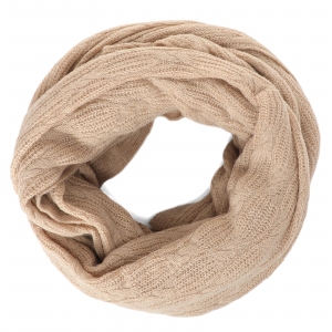 Женский шарф 210х65 см MAISON DAVID camel hair shawl