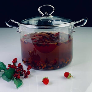 588-484 Кастрюля 3,3л. с крышкой  в под.уп.(х4)