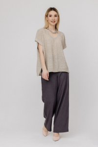 Джемпер из льна 4-332