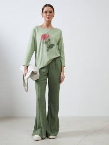 Брюки с разрезами        (арт. 40624-2)