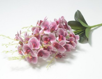 Искусственные цветы, Ветка в букете орхидея 11 веток(1010237)