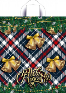 Пакет 38*43 Новогодний звон 7604