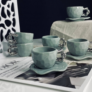 163-081 Кофейный набор 12пр. 130мл в под.уп.(х8)Фарфор