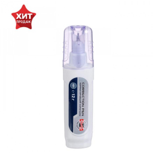 Корректор-ручка 12 мл Koh-I-Noor металлический наконечник, флакон, морозостойкий