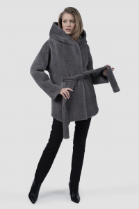 02-3294 Пальто женское утепленное (пояс)