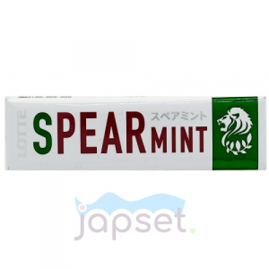 Lotte Spearmint Резинка жевательная, 26,1 гр