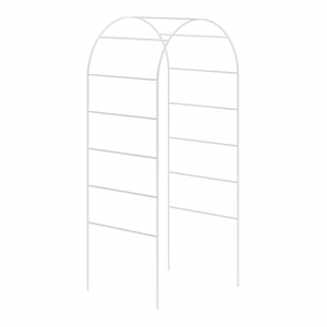 Арка садовая белая (Высота: 2,5 м, Ширина: 1,5 м, Глубина:0,90 м)