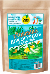 БИО-комплекс Удобрение органическое для огурцов и кабачков 2,8кг, ТМ Удобряша