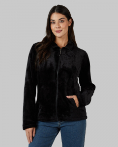 WOMEN'S LUXE FUR FULL-ZIP