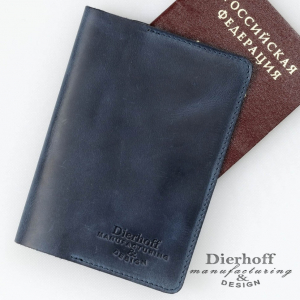 Мужская кожаная обложка Dierhoff Д 6010-902