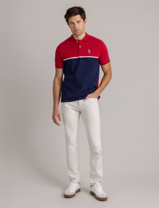 COLORBLOCK SIGNATURE STRIPE POLO SHIRT