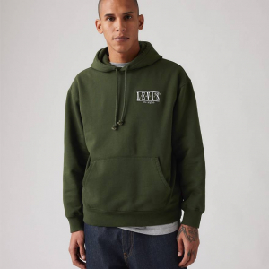 Relaxed Fit Graphic Hoodie Sweatshirt