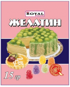 Желатин 15 гр*160