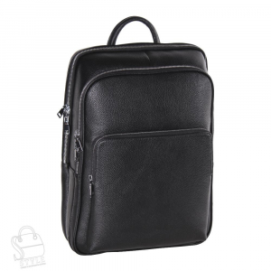 Рюкзак мужской кожаный 131419-37H black Heanbag