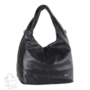 Сумка женская кожаная 970272 black Velina Fabbiano-Safenta
