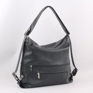 Сумка 387 македония черный РЮКЗАК-