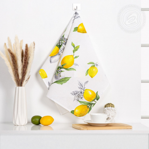 Полотенце кухонное из рогожки 