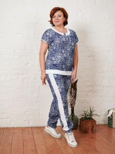 Кейси - пижама джинсовый