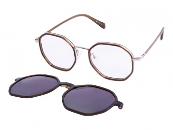 Оправа с солнцезащитной насадкой (Clip-on) StyleMark Polarized C1702C