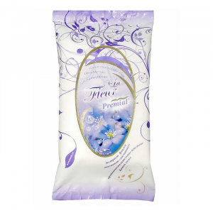 Premial La Fleur Влажные салфетки очищающие с ароматом фиалки 15 шт