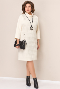 Платье VOLNA 1324 молочный