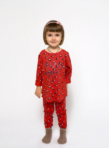 Пижама для девочек Indefini (Арт.964000-1006GTC)
