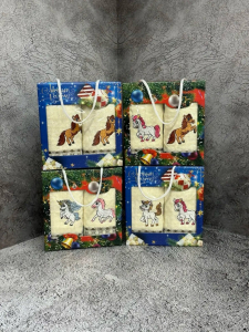 Набор 2в1 полотенца хлопковый