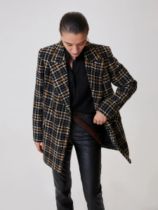 Двубортный oversize жакет