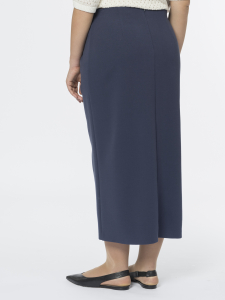 Прямая юбка с запахом