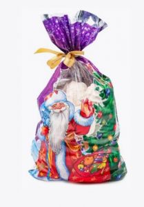 Пакет фольга 25*40 Добр.Праздн.7061