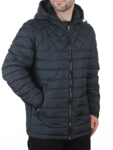 D82044 BLUE/GREEN Куртка мужская демисезонная (100 гр. холлофайбер)