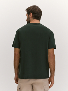 Футболка из натурального хлопка с брендированным принтом