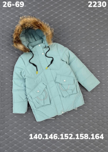 Куртка 2230 мятный