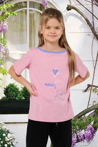 футболка для девочки Д 079-08 -50%