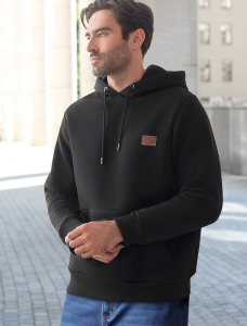 Худи из премиального футера трехнитки с начесом