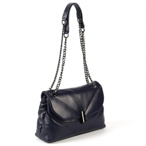 Женская кожаная сумка 6021 Блу