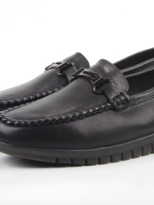 06-DYL121-1 BLACK Туфли женские (натуральная кожа)