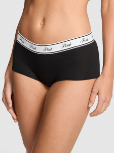 Logo Cotton Boyshort Panty