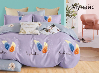 КПБ Alanna Мунайс Home на резинке по кругу ALAMUHR014