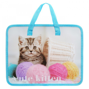 Папка с ручками пластиковая А4 Calligrata 