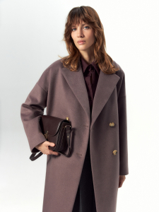 Шерстяное пальто с мембраной