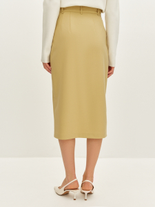 Юбка-карандаш со шлевками