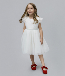 GIRLS Mesh dress/ Платье детское/AW23TKG056