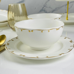 102-098 Набор из 6 салатников 11,5см АЛЕКСАНДРИЯ в под.уп.(х12)Фарфор