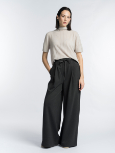 Палаццо из эластичного трикотажа