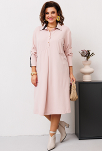 Платье Runella 1598 пудра