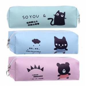 Пеналы школьный на молнии 