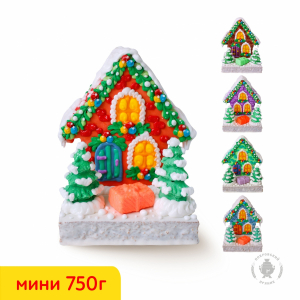 Пряничный домик "мини" в АССОРТИМЕНТЕ (750 гр)
